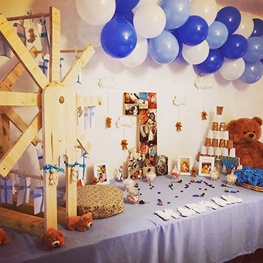 Décoration baby shower