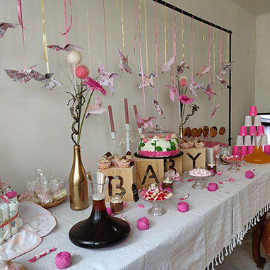 Décoration Baby Shower val d'oise