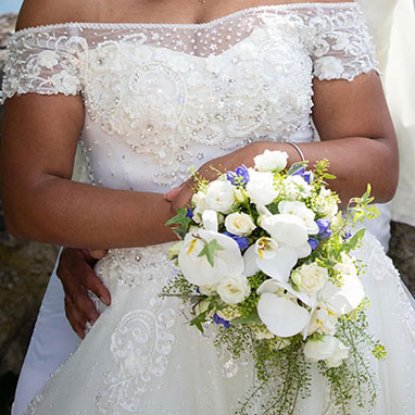 Bouquet de fleur de la mariée