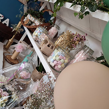 décoration salle de reception