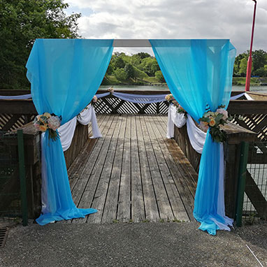 Décoration florale mariage 95