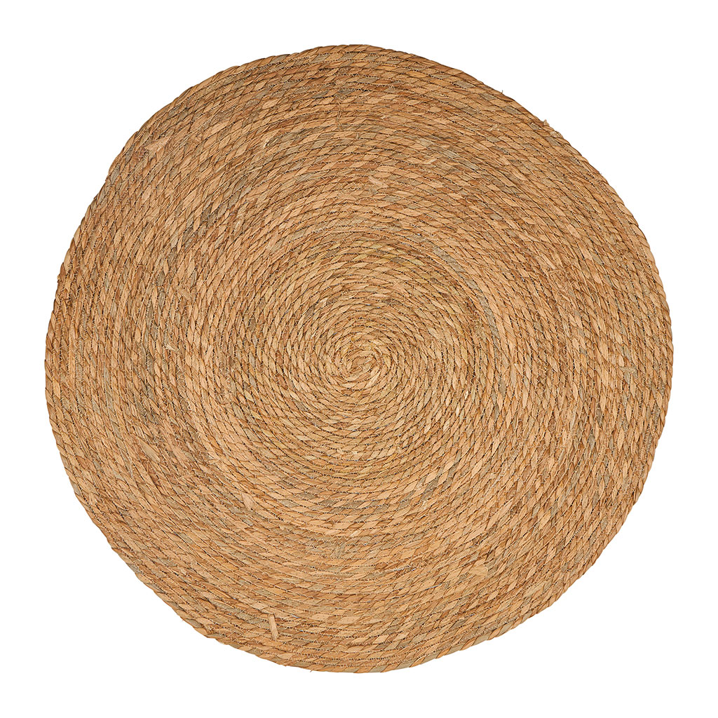 Grand Tapis Rond Jute